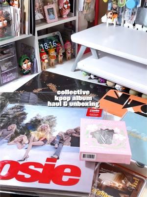 random kpop stuff haul + unboxing of stuff i got but didnt show on camera yet !! many cute albums and vinyl, ive also been getting into yves's music if u cant tell heh (。◕‿◕ 。) #kpop #haul #unboxing #kpophaul #kpopalbum #yves #rose #jaehyun #v #vinyl #irene #jaychang #nctdream 