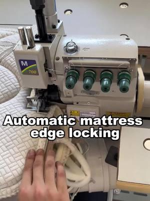 Automatic mattress edge locking display.#bedmattress#mattress #mattressfactory #mattresssale #mattressinabox #sleepwell #sleep #furniture #furnituredesign #bed #bedroom #Home #homedecor #fyp  #latex #comfort