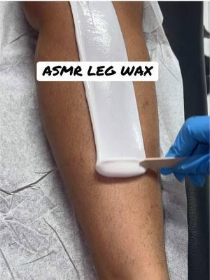 ASMR dry leg wax using Moonlight white cream wax by @dnawaxsupply 🤍🤍 Remember to exfoliate, moisturize, and hydrate for the best waxing and skin results 🤗😉 #fyp #asmr #wax #moonlight #asmrsounds #relax #esthetician #estheticianlife #foryoupage #legwax #asmrtiktok 