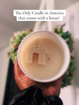 This is the ONLY candle in America that comes with a house! #bestcandlesforhome 