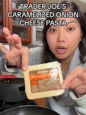 Okaaaay Trader Joe’s! This caramelized onion cheese is pretty good! 😮‍💨 #traderjoes #traderjoeshaul #traderjoesmusthaves #traderjoesfoodreviews #traderjoesfinds #caramelizedonions #onions #cheese 