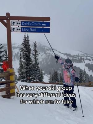 There’s generally no in between. ⛷️ . . #breck #breckenridge #breckenridgeco #skitrip #skitok 