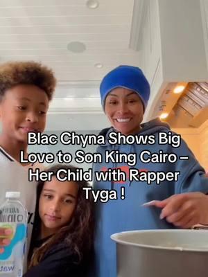 #BlacChyna Shows Big Love to Son #KingCairo – Her Child with Rapper #Tyga ! #dreamkardashian #Love 