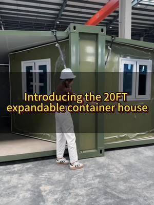 Introducing the 20FT expandable container house#CGCH #CGCH container house#CGCH house#CGCH Modular house#CGCH Prefab house #factory #export #outdoor #office #camp #farm #container house#expandable container house#tiny house#prefabricated house#capsule house#prefab houses#house container#container hous#container home#houses containers#tent #roof top tent#showers cabins#steel structure#container #portable house#modular house#tiny home#portable toilets#space capsule house#garden sheds#expandable house#shipping container#glass house#room divider#furniture #shower room