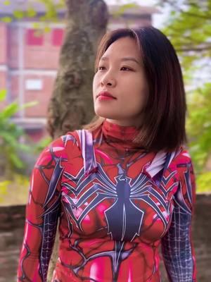 SpiderMan and SpiderGirl were hypnotized by their teammates and the ending#funnytiktok #forfun #fyp #video #shorts #spiderman #alphahero