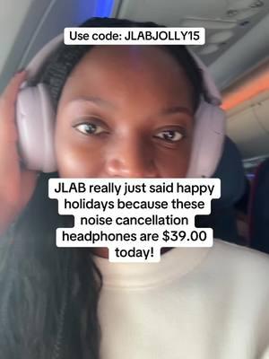 Us code JLABJOLLY15 for 15% off your order! #jlabnoisecancellationheadphones #jlabheadphones #noisecancellingheadphones 