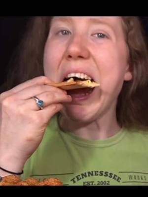 Oh…okay then!! 😀 #songbyrd #unhinged #cringe #mukbang #macaroni #pizza