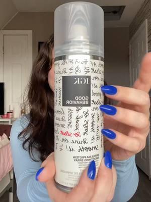 Viral for a reason 🔥 🔥 Our Good Behavior Smoothing Spray smooths away frizz for 24 hours!  Plus, it protects against heat, strengthens, and nourishes hair. Get it for shiny, gorgeous results all day long. 😍  #NewYearNewAura #smoothhair #frizzcontrol #frizzhair #frizzfree #hairproducts