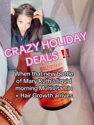 ✨ The viral @MaryRuth's Liposomal Multivitamin with hair growth is on  S A L E ‼️ REDUCE WRINKLES HAIR GROWTH  GLOWING SKIN #maryruthsorganics #lipisomal #hairgrowth #growhair #christmasgiftideas2024 #womenssupplements  #liquidmultivitamin #thinninghair #hairgrowthroutine #glowingskinroutine #healthyhairtiktok ##momhair #haircareproduct ##hairhealth #trendingtiktokshop#hairhealth #tiktokshopdeals #dailydeals #viralproduct ##momtoker #creatorsearchinsights