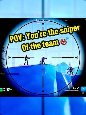 POV: you’re the sniper of the team 🎯 #dealwthit #fortnite #fortnitememes #fortnitefunny #fortniteclips #Gaming #foryou  #fncs #battleroyale #fortniteog #sniper 