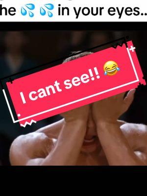 I’m legally blind! 😂😅 #bloodsport #vandamme #fypシ゚viral #foryoupage #memecut #adulthumor #memeking #repost #blindreaction #viraltiktok #trendy #shareit 