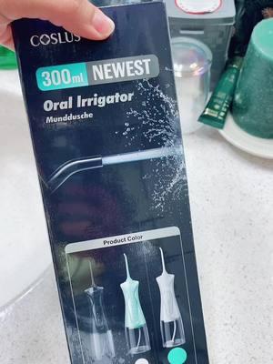 #oralirrigator #hilodentaldeagua limpia muy bien lo compré en Amazon 