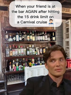 POV: When your friend is at the bar AGAIN after hitting the 15 drink limit on a carnival cruise! 🤦🏻‍♂️ ##carnivalcruise##cruisememes##cruisetok##cruiselife##cruisevacation 