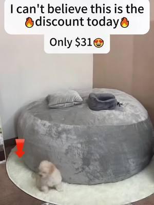 Holy canoli Ive never seen this so cheap 😱🤯 if youve had your eye on this beanbag chair let this be your sign. Its soooo worth it!! #dealsforyoudays #tiktokdealsforyoudays #rundontwalk #getitwhileyoucan #viral #trending #beanbag #beanbagchair #comfortable #lazysofa 