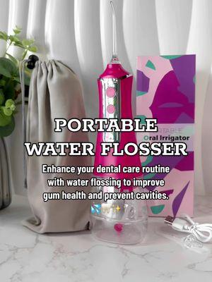 Enhance your dental care routine with water flossing to improve gum health and prevent cavities.💦🦷✨ #waterflosser #TikTokShopHolidayHaul #tiktokshopcybermonday #teethcleaning #floss #trending #TikTokMMadeMeBuylt #usa #rinseteeth #dentalhygiene #interdentalcleaning #FreshBreath #gumhealth #deepcleaning #easytouse #goodthings #fyp #blackfriday #foryourfamily #TikTokShop #tiktokshopsale #DealsForYouDays #christmas #christmascountdown #christmasgift #christmascrafts 