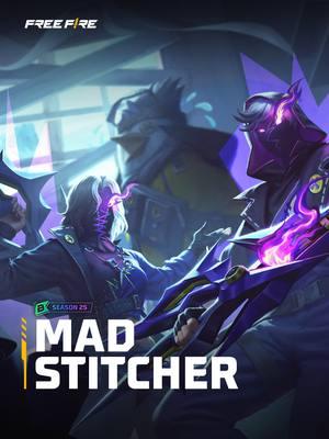 Mad Sticher Promo | Booyah Pass S25 | Free Fire Unleash chaos with the Mad Stitcher Bundle! ⚡ Stitched for victory, tailored for domination, grab your set now and stand out in the battlefield! #Freefire #Booyah