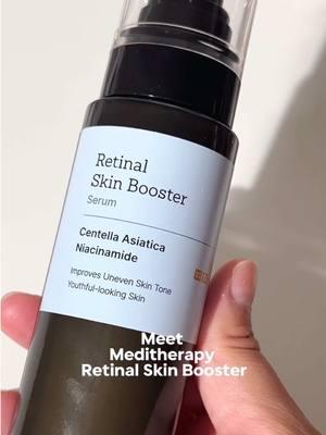 My skin’s been loving the boost lately thanks to @Meditherapy Global Official 🧡 The Retinal Skin Booster Serum is giving me that smooth, radiant vibe I’ve been chasing. It’s like a little skincare reset in a bottle. ✨ If you’re all about healthy, glowing skin, this one’s worth a try! #meditherapy #skinboostermeditherapy #skincarebooster #skinboosterserum 