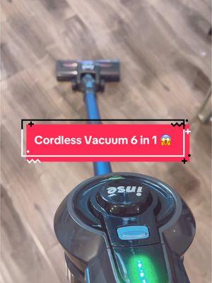 Inse Cordless Vacuum Cleaner  6 in 1 #vacuumcleaner #ttshopdeals #fyp #insevacuum #endoftheyear #endofyearsale #vacuum #Home #giftideas #MomsofTikTok #cordlessvacuum #tiktokshopfinds #maribeltv 