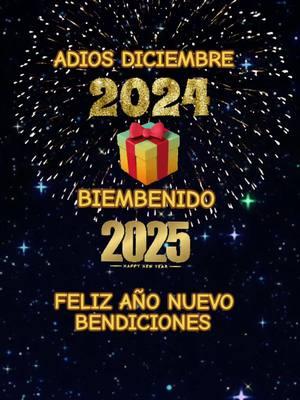 #Se va Diciembre🫡🎉👋🫶 #Ya es año nuevo 2025🫶🙏👋 #Video#Viralparatiktok🫡👋🙏🫶🎁👍