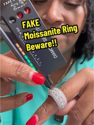 @VIVA JEWELRY selling FAKE Moissanite jewelry. And they keep rejecting my refund. #fakemoissanites #moissanite #moissanitevsdiamond #donotbuy from this seller! #wallscc 