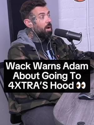 #Wack100 is worried about #Adam22 going to #4XTRA’s hood for a music video. 👀