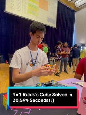 Second solve at BASC 65 😁 #rubikscube #speedcubeshop #4x4 #competition #fy #fyp 