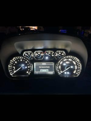 2014-18 GM Cluster upgrade #ezclusters #white #red #lit #cluster #truck #silverado #ss #gmc #getlit 