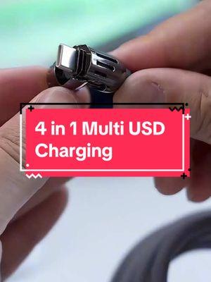 4 in 1 fast charging cable!! This thing is awesome! 🤯 #stockingstuffers #tiktokblackfriday #tiktokcybermonday #4in1chargingcable #chargingcable #usbchargingcable #iphonechargingcable #usbchargingcable #giftsforher #giftsforhim2024