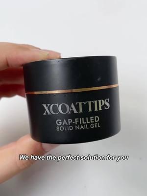 Give our XCOATTIPS Gap-Filled Solid Gel a try!💅🏻🥰 #btartboxnails #pressonnails #btartboxpressonnails #xcoattips #nails #nailgel #tips #fyp #foryoupage 