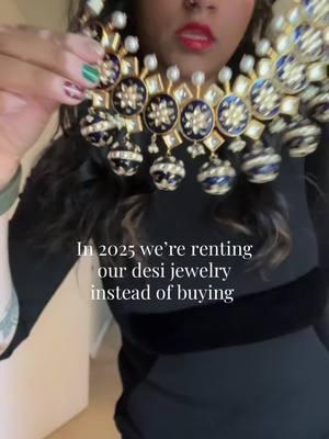 Renting from @Samro_Kundan_Rentals LLC ! Why? Because it’s cost effective and the jewelry pieces are gorgeous!! #desijewelry #rentingjewelry #samrokundanjewelry #samrokundanrentals #vitiligo #skinpositivity #desi #sustainablefashion #Sustainability 