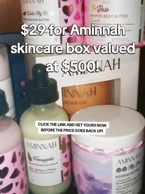 #flashsale #mysterybox #skincare #aminnahboobserum #aminnah #aminnahskincare #aminnahbodybutter #2024 #princesslayher95 