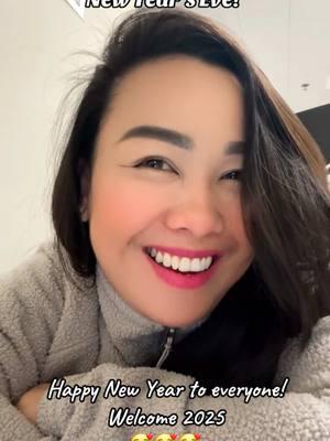 Happy New Year to everyone here on TikTok!!!🥰🥰🥰 #pinaylatiktok🇺🇸🇵🇭❤️ #fypシツ #goodvibes💕 #newyear2025 #nocshift 