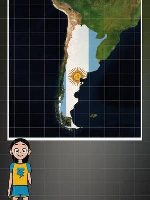 Sabias que Argentina es el segundo gigante de Sudamerica? #argentina #mapadelmundo #sudamerica #geografiadeargentina #economiadeargentina #industriadeargentina #mapaanimado #politicadeargentina #cordobaargentina