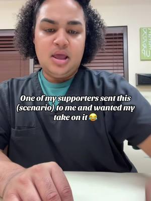 She ate with this one YALL 😂 we need more 😂😅😭👁👁🖤  DM ME ON ALL SOCIALS!!! #cna #wsyt #relatable #vitals #work#healthcare #supporterscenario #cnasoftiktok #fy#demetriusbarbaree #cnas#fypシ  