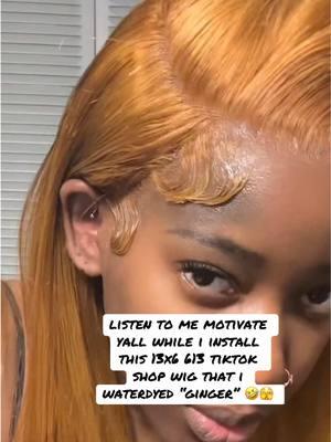 it’s really not as hard as people make it seem, practice makes perfect! i believe in everyone <3 #foryoupage #yvepickedit #wigtok #wiginfluencer #doityourself #install #613wig #gingerwig #hotstarhair #blondehair #blackgirltiktok @Hot Star Hair 