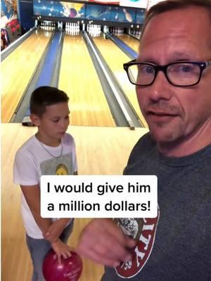 I wouldn’t have given it to him anyway!  #1milliondollars #bowling #peteytvprof 