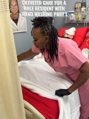 Let’s #review the #cna #scenario #catheter #care for a #resident at the #allegiantinstitute #cna #training #education #cleaning the #drainage #tube #doit #likethis #cnatrainingandtestingcenter Take #onestepatatime #prepare to #pass the #cna #exam 