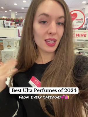 Best fragrances of 2024 from @Ulta Beauty in every category Spotify wrapped perfume edition 👏🏻 @Caroline Stern thanks for sharing!! @Burberry @DIME Beauty @Valentino.Beauty @pradabeauty @YSL Beauty @Versace @philosophy @Mugler  #perfumetok #perfumetiktok #perfumeforwomen #ultaperfume #perfumerecommendations #fragrancetiktok #perfumecollection #fragrancerecommendations #perfumetips #fragrancelover #perfumereview #ultaemployee #bestfragrance #bestperfumes 