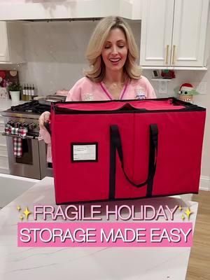 Holiday Storage like a pro!  🎄✨ Discover the Ultimate Holiday Storage Hack! ✨🎄 Are you tired of worrying about your fragile treasures during the festive season? Look no further! This sturdy, customizable large bin with dividers is your new best friend for keeping all your cherished holiday decor safe and sound.  From nutcrackers to oversized ornaments, this bin is perfect for: 🎀 Storing Nutcrackers   🎀 Safekeeping Small Trees   🎀 Protecting Holiday Figurines   🎀 Safeguarding Christmas Statues   🎀 Organizing Nativity Scenes   🎀 Preserving Oversized Ornaments   🎀 Tucking Away Cookie Jars   🎀 Arranging Christmas Villages   🎀 Securing Holiday Collectables   🎀 Neatly Stashing Holiday Soap Dispensers   And SO MUCH MORE! Make your holiday season stress-free and fun with this must-have storage solution! Check out the video to see it in action and get inspired to create your own festive organization magic! 🎉🏠✨ #HolidayStorage #FestiveOrganization #ChristmasDecor #StorageSolutions #HomeOrganization #HolidayHacks #DecorTips #amazonfinds #ChristmasStorage