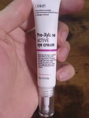 VGO Pro-Xylane Eye Cream has Collagen Extract 😁 Do your own research 🫵 #eyecream #eyecreams 