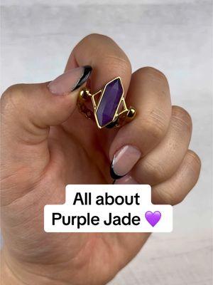 Make your dreams a reality with Purple Jade! TwinPoint Set #2 is coming 1/3! 💜 #purplejade #twinpoint #purplejadering #purplecrystal 