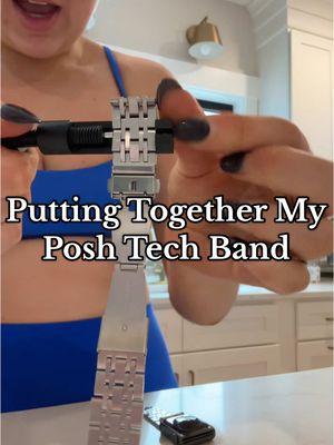 Here is how to put together your Apple Watch band from @Posh Tech  #applewatch #applewatchband #applewatchbands #applewatchaccessories 