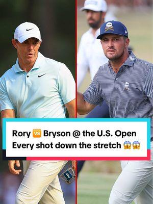 Here it is. Every shot by Rory and Bryson down the stretch at the U.S. Open in chronological order. It’s worth the 11 minutes.  #golf #golftok #USOpen #usga #pinehurst @Bryson DeChambeau 