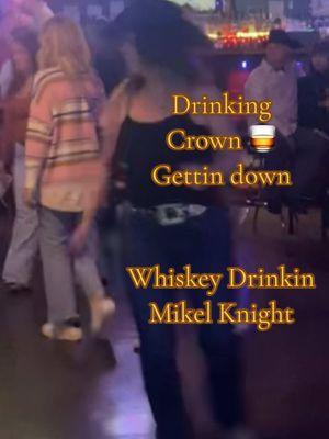 Whiskey Drinkin Mikel Knight #outlaw #linedance #linedancersoftiktok #honkytonkin #goodtimes #❤️ #🥃 