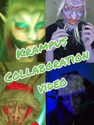 #collaborationsunday with @KandyJo @Voodoo Queen 88 💀 and @Lhitz Valencia 🧝🏼‍♂️ #krampus fun. This was another fun paint up. #fyp #bladefamilyvalues #roadto10k #halloween4life4ever #cosplayers #scareactors