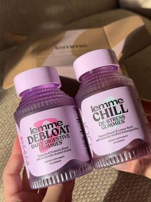 Unwind with the lemme bundle of Debloat: Daily Digestive gummies and Chill: De-Stress gummies 👌🏽👌🏽 + save $5 with the bundle!  • • • #lemme #lemmedebloat #lemmechill #digestivegummies #destressgummies #kardashians #tiktokshopcreatorpicks #TikTokShopFashion #mademyyear 