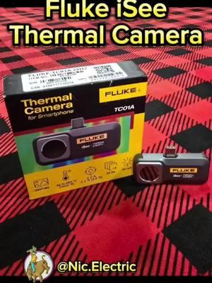 @Fluke Corporation  iSee Mobile Thermal Camera is the perfect Thermal Camera to have for any jobsite. Small, Simple and Easy to use. Accurate +2%. Great for everyday use. Portable, powerful, and precise. The Fluke iSee Thermal Camera is the #1 Thermal Camera in my book.  #productreview #flukefamily #flukepartner #flukeisee #fluke @nic.electric ✊️⚡ -----‐---------------------- back up page @nic.electric2  ⚡⚡⚡ #nicelectric #electricalmemes #electrician #electricianlife #ibew #union #work #journeyman #apprentice #tramp #tramplife #traveler #electriciansofinstagram #electricianhumor #electricianmemes #unionstrong #unionproud #unionpride #solidarity #brotherhood 