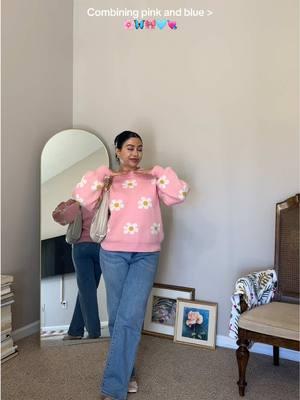 When in doubt wear jeans and a cute sweater 💓#everydayoutfit #fypシ #creatorsearchinsights #girlstiktok #fitcheck #sweaterweather #colorcombos #smallinfluencer #fashion #petitefashion #shortgirl 