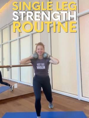 Save this routine for later! It’s important to incorporate unilateral strength moves into your program to improve balance, prevent injury, and strengthen supporting muscle groups. #legstrength #legstrengthening #workout #workoutroutine #workoutroutineforwomen #fitness #fitnessmotivation #getfit #webmd