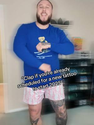 Who else is starting 2025 with some new ink?  #philly #inked #tattoo #philadelphia #delco #scrubdaddy 